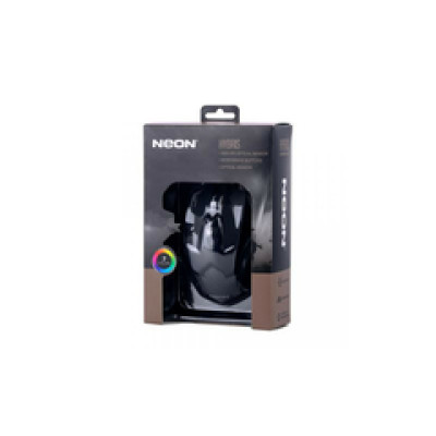Neon Hybris igrači miš, USB, 3600dpi, crni