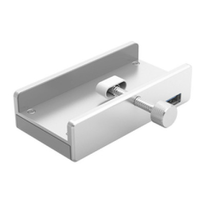 Orico 4-portni USB3.0 hub, clip type , srebrni
