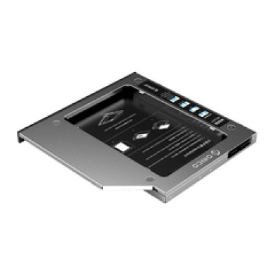 Orico ladica za drugi 2.5" HDD/SSD, SATA3 - umjesto optičke jedinice  