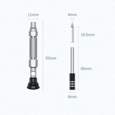 UGREEN 38 u 1 set odvijača od aluminijske legure, 36 vrhova