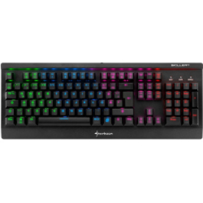 Sharkoon Skiller MECH SGK3 igraća mehanička tipkovnica, RGB LED, Kailh plavo, USB