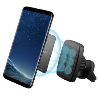 Spigen Kuel H12 magnetski nosač za ventilacijske otvore automobila, crni