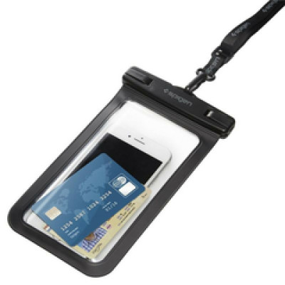 Spigen Velo A600 vodootporna torbica za telefon, crna