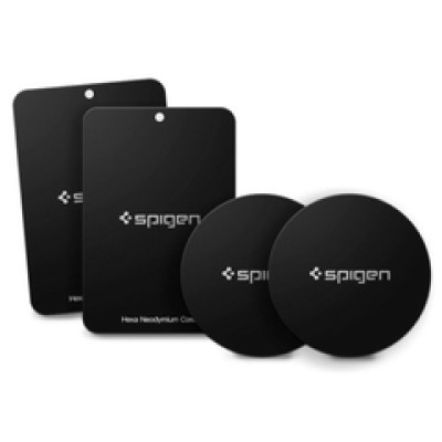 Spigen Kuel MP-4P montažne Metalne ploče za automobil, crne