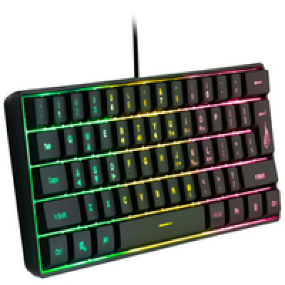 SureFire KingPin X1 Gaming kompaktna igraća tipkovnica, RGB LED, USB