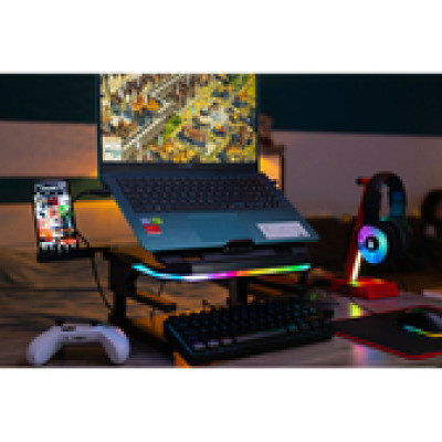 SureFire Portus X2 Gaming multifunkcijski stalak za prijenosnik do 17.3", RGB LED