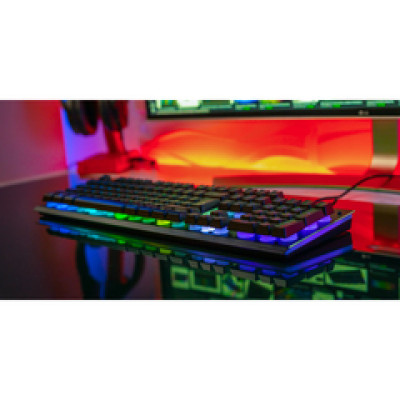 SureFire KingPin X2 Gaming metalna igraća tipkovnica, RGB LED, USB, crna