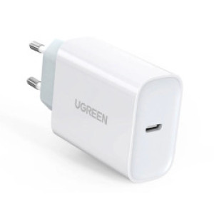 UGREEN 30W zidni punjač, USB-C, PD3.0/QC4.0+, bijeli