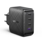 UGREEN 65W GaN II Tech zidni punjač, 1×USB-A/3×USB-C, PD3.0/QC4.0+