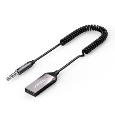 UGREEN Bluetooth 5.3 USB/Aux adapter, za auto, crni