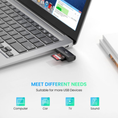 UGREEN čitač memorijskih kartica USB 3.0, TF/SD 3.0, crni