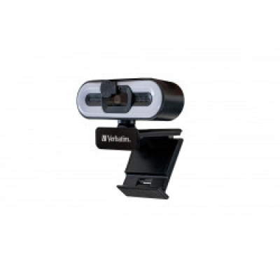 Verbatim AWC-02 web kamera, Full HD 1080p sa autofokusom, mikrofonom i svijetlom 