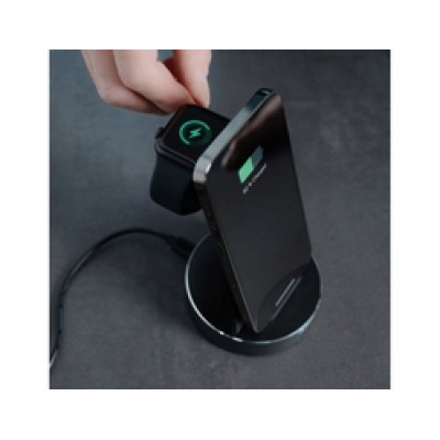 Verbatim WCS-01 stalak za punjenje 2u1 Qi/MFi Wireless + Apple Watch