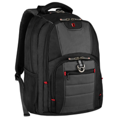 Wenger ruksak Pillar za 16" prijenosnik, crno/sivi