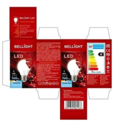 Žarulja E27 LED  7W  4000K  230V (Kugla)G45