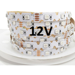 LED traka 1m, 2835, 60 LED/m, 7.2W/m, 12V DC, 6000K, IP65, S-SHAPE 