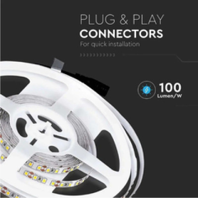 LED traka 1m, SMD 3528, 120LED/m, 8W, 12V, 3000K, IP20