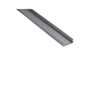 EcoVision HOME line ALU profil nadgradni, plitki, 3m, bez pokrova ( 16x6 mm )