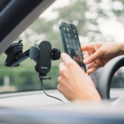 Verbatim FWC-01 brzi bežični Qi auto punjač/držač, 15W