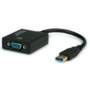 Roline VALUE adapter USB3.2 Gen1 - VGA, M/F, 0.15m