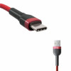 Kabel  USB-C na USB-A  2.0, 1m,   crveni