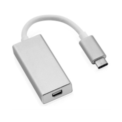 Roline adapter USB-C - Mini DisplayPort v1.2, M/F, 0.1m