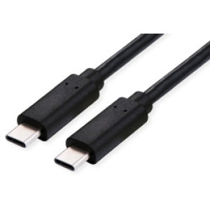 Kabel C - C, USB4 Gen2x2,    M/M, Emark, 100W, 1.0m, Roline
