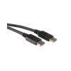 Kabel DisplayPort kabel, DP-DP M/M, 1.0m, crni
