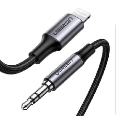 UGREEN kabel, Lightning na 3.5mm (M), 1m