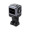 UGREEN Robot zidni punjač 65W, 2x USB-C, 1xUSB-A, GaN, sivo crni