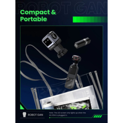 UGREEN Robot zidni punjač 65W, 2x USB-C, 1xUSB-A, GaN, sivo crni