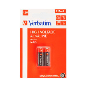 Baterija  Verbatim 23A (MN21/A23) alkalna , 12V  (2 kom./pakiranje)
