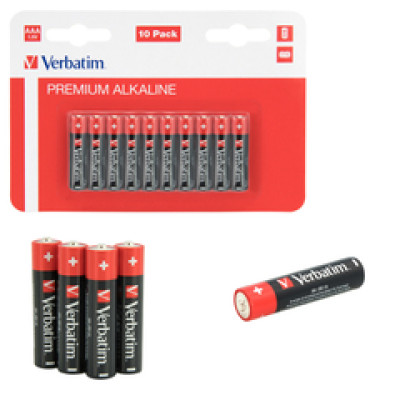 Baterija Verbatim AAA-LR03 Micro alkalne  (10 komada)  