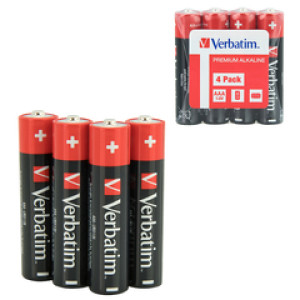 Baterija Verbatim AAA-LR03 Micro alkalne  (4 komada)  