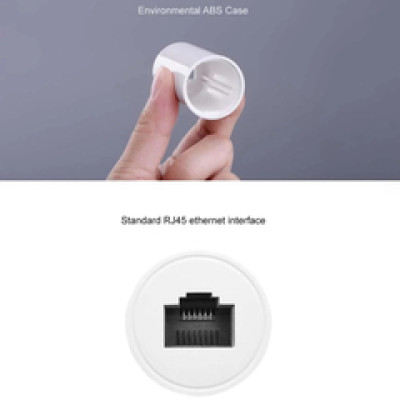 UGREEN  Mrežni adapter protiv grmljavine,Rj45,   crni