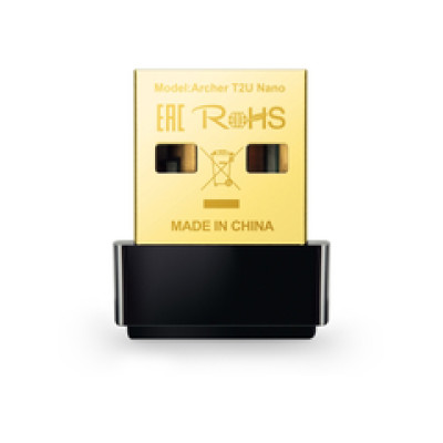 TP-Link AC600 Archer T2U Nano bežični Dual-Band USB2.0 adapter