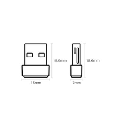 TP-Link AC600 Archer T2U Nano bežični Dual-Band USB2.0 adapter
