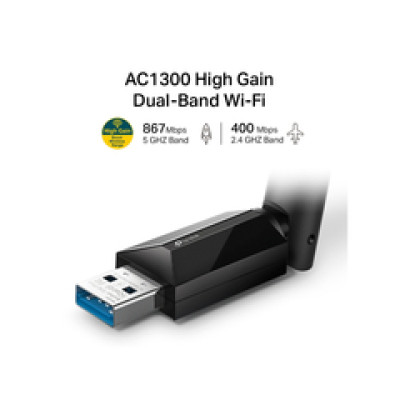 TP-Link AC1300 Archer T3U Plus bežični High-Gain Dual-Band USB3.0 adapter 