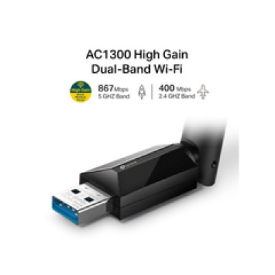 TP-Link AC1300 Archer T3U Plus bežični High-Gain Dual-Band USB3.0 adapter 