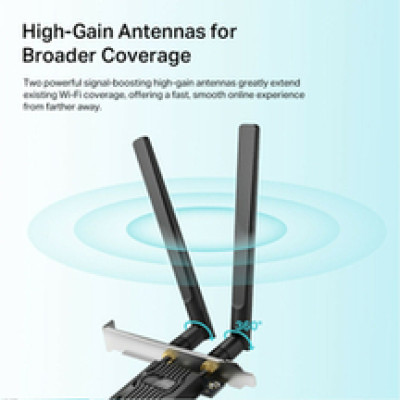TP-Link AX1800 Archer TX20E bežični Dual-Band Wi-Fi 6 BT5.2 PCI-E adapter 574Mbps/1201Mbps 