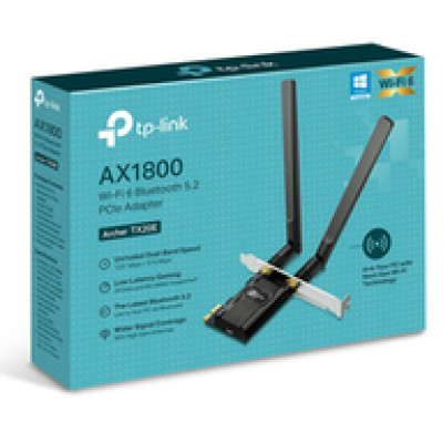 TP-Link AX1800 Archer TX20E bežični Dual-Band Wi-Fi 6 BT5.2 PCI-E adapter 574Mbps/1201Mbps 