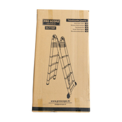 ProScope teleskopske ljestve (Preklopne)  237-500 cm + stabilizator - PRO