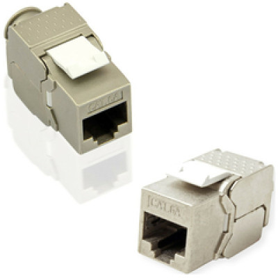 Konektor STP RJ45  Cat.6a/Class EA,cat.7 (tool-free), slim Keystone