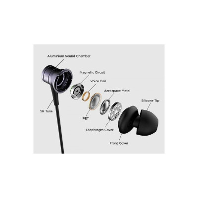 1MORE Piston Fit In-Ear žičane slušalice s mikrofonom, srebrne