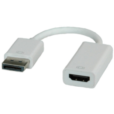 Roline adapter/kabel DisplayPort - HDMI, M/F, 0.15m  /  12.03.3134