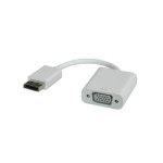 Adapter DisplayPort - VGA, M/F, v1.2, 0.15m, Roline  