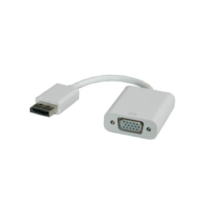 Roline adapter/kabel DisplayPort - VGA, M/F, v1.2, 0.15m  /  12.03.3146
