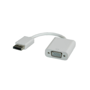 Adapter DisplayPort - VGA, M/F, v1.2, 0.15m, Roline  