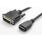 Adapter DVI-D - HDMI, M/F, 0.15m, Roline VALUE