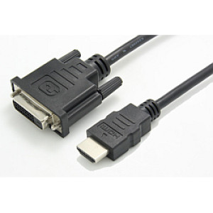 Roline VALUE adapter/kabel HDMI - DVI-D (24+1), M/F, 0.15m / 12.99.3115
